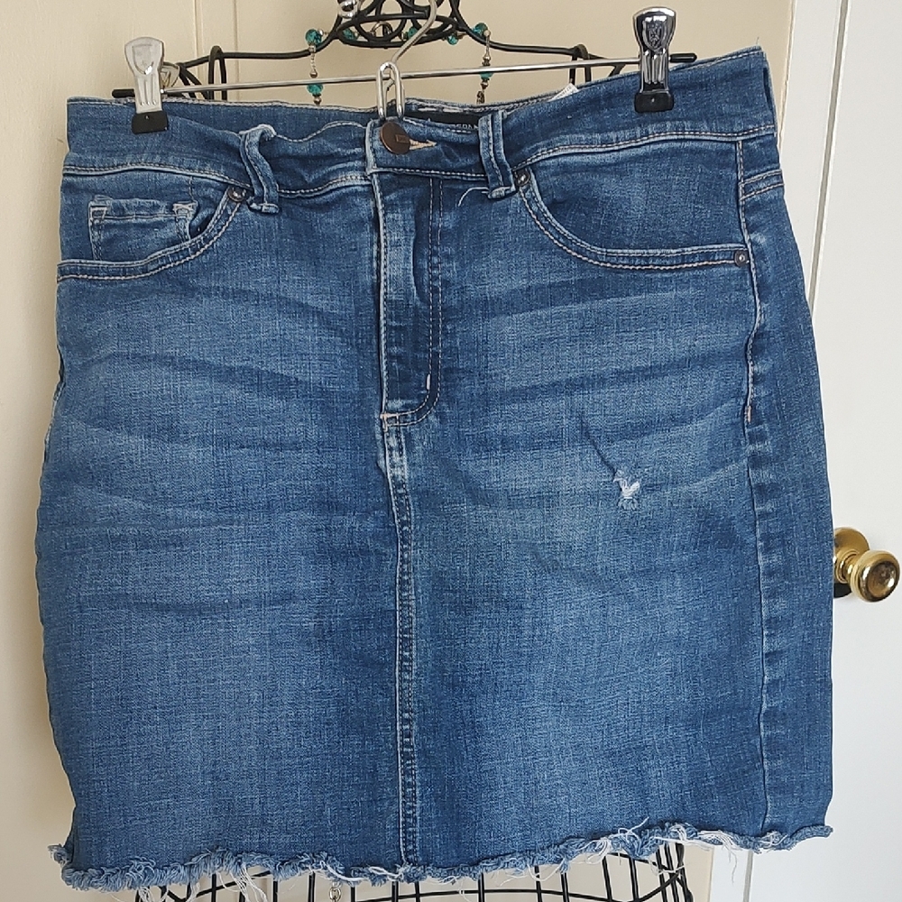 Denim Blue Skirt